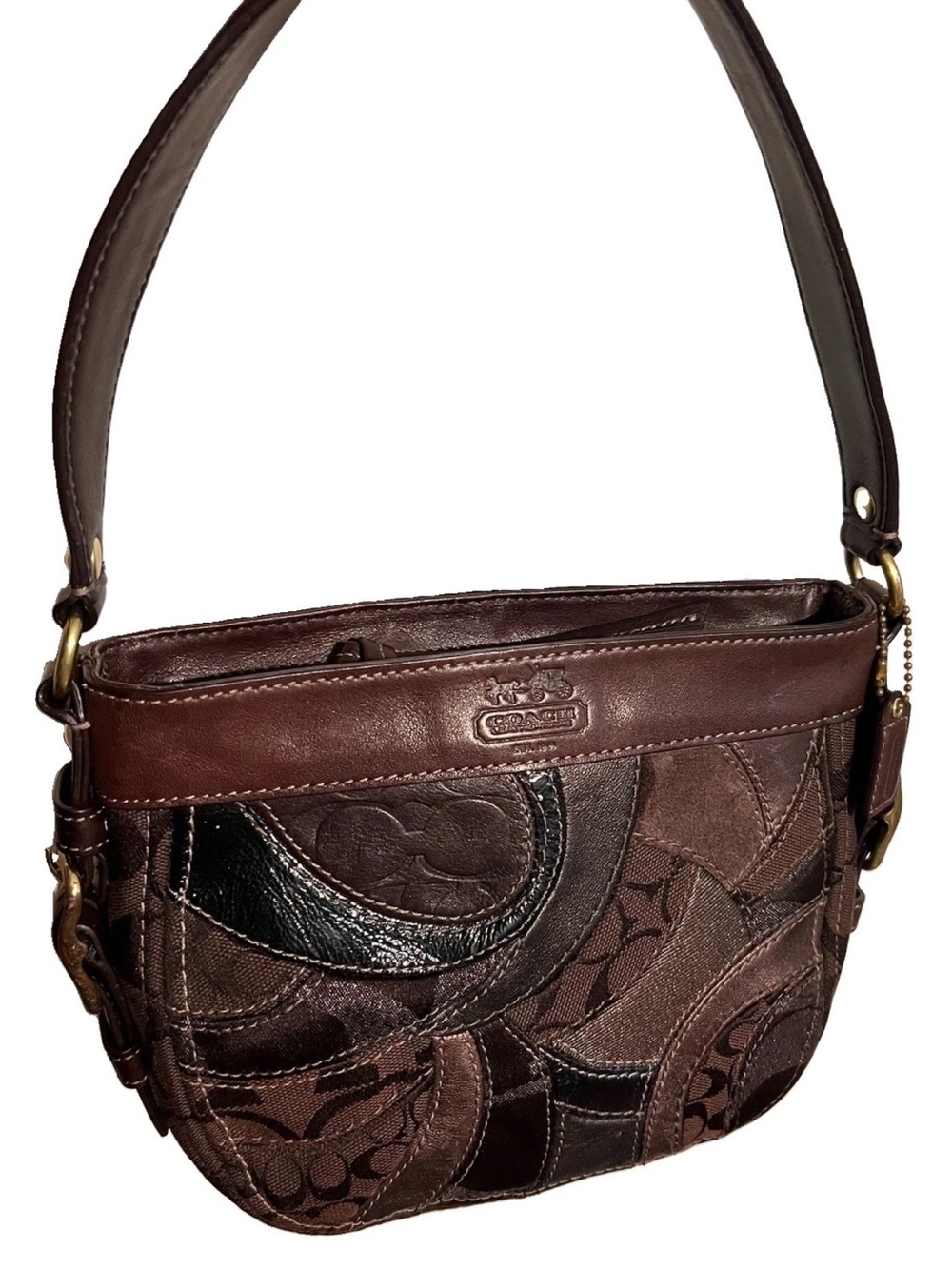 Y2k Coach Zoe Hobo bag